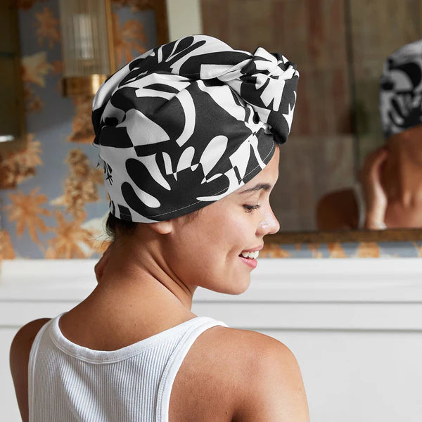 Dock & Bay Hair Wrap Midnight Monochrome