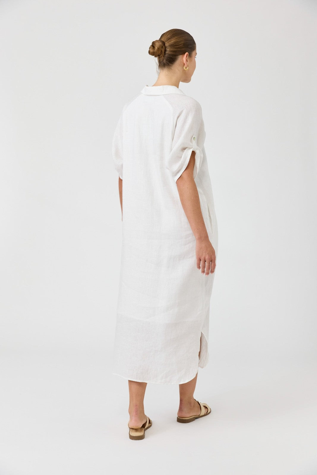 Eb & Ive Studio Shirt Dress Salt