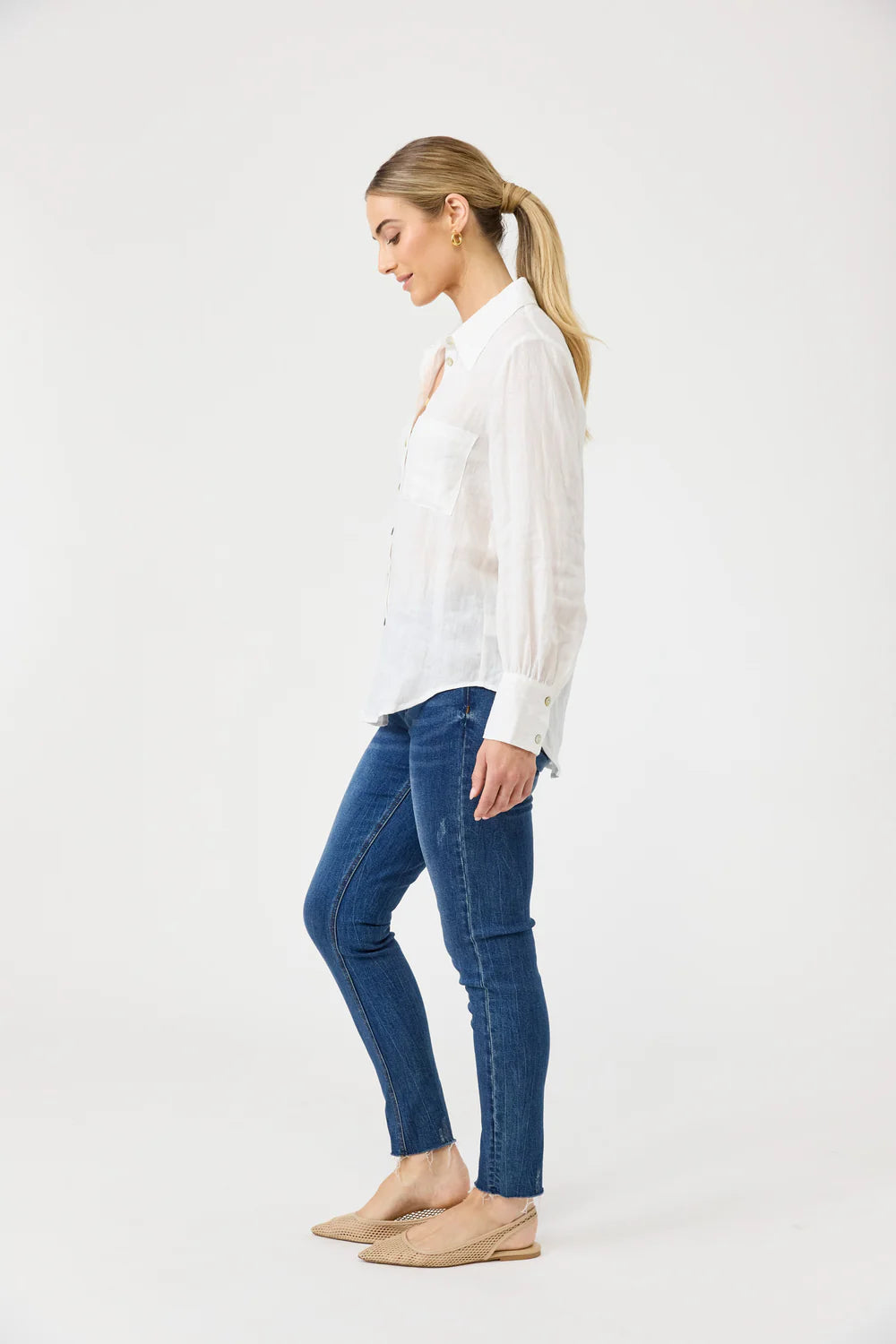 Eb & Ive Studio Shirt Salt
