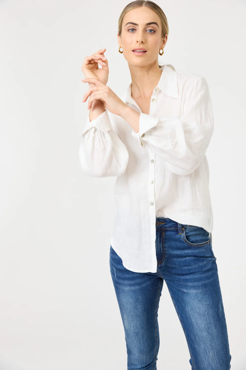 Eb & Ive Studio Shirt Salt