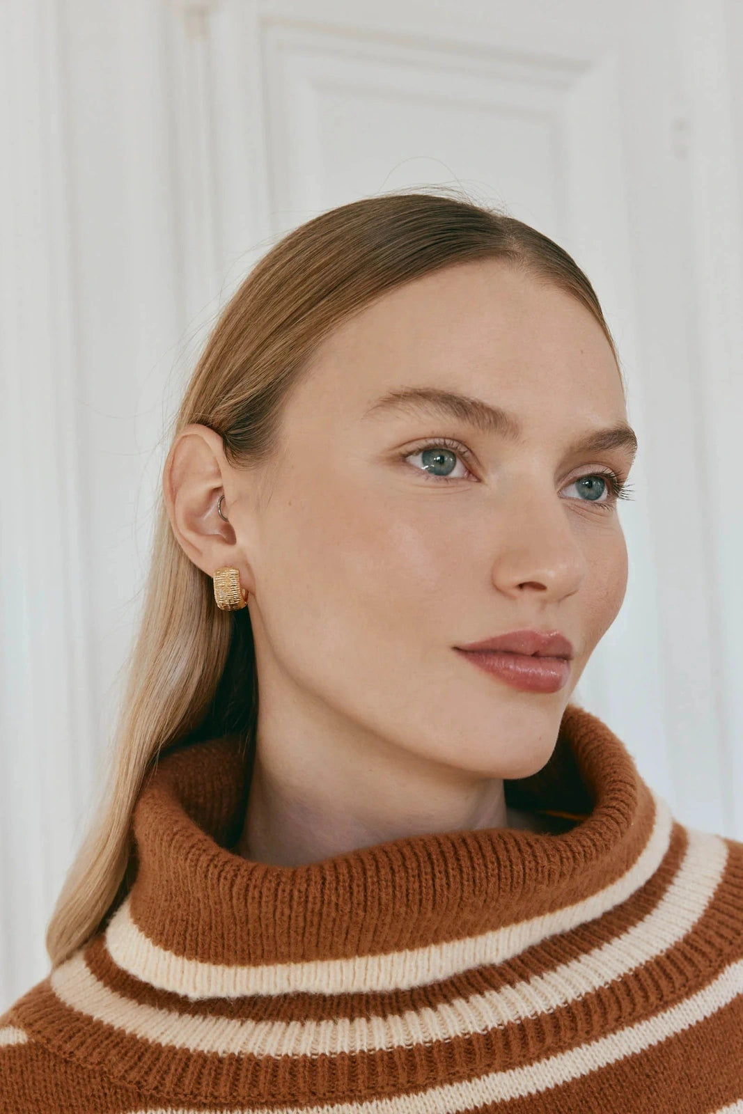 Eb & Ive Allegro Cuff Earring Gold