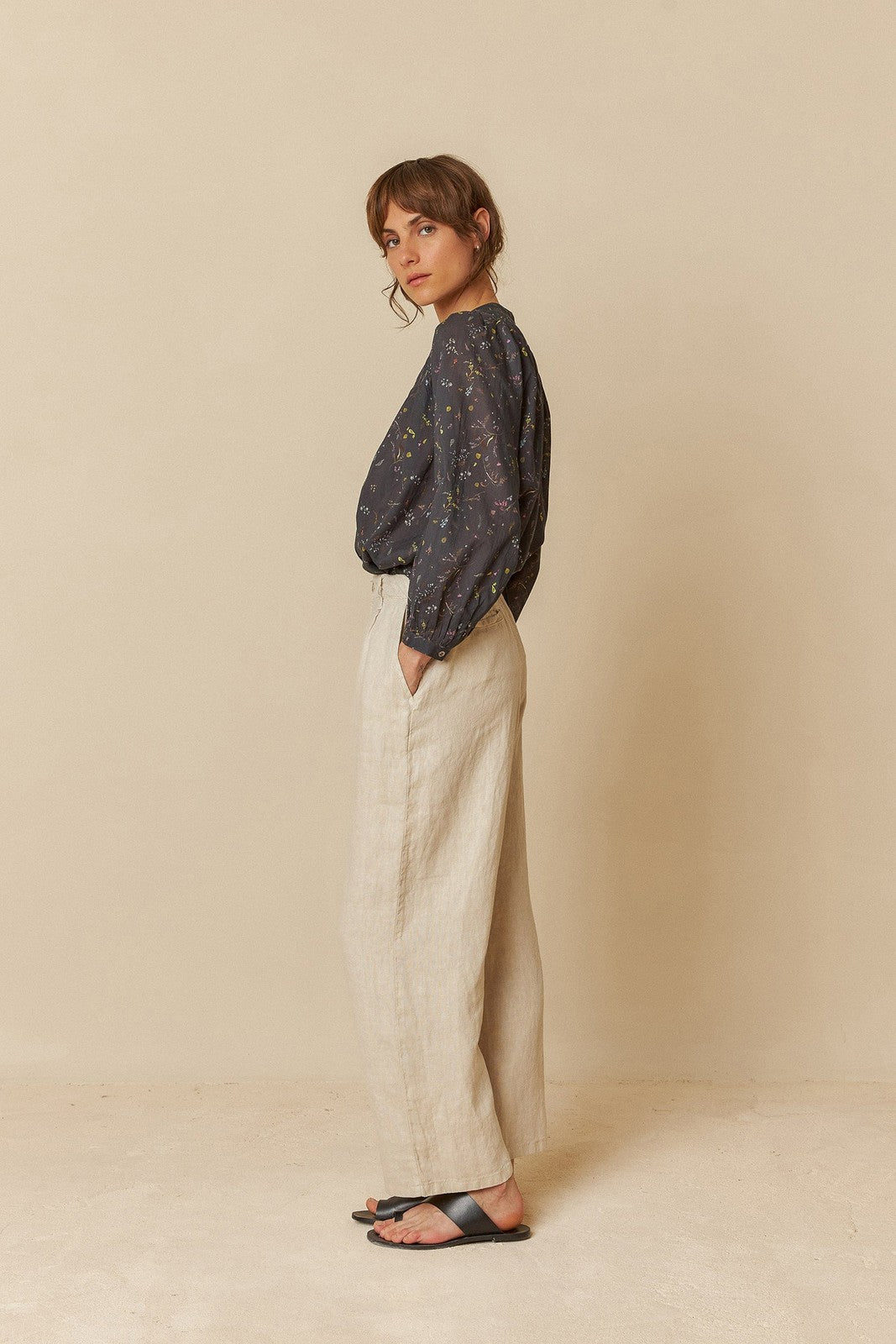 Indi & Cold AD152 Raglan Sleeve Shirt Carbon