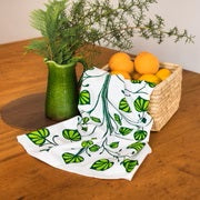 Ali Davies Tea Towel 100% Organic Cotton Kawakawa