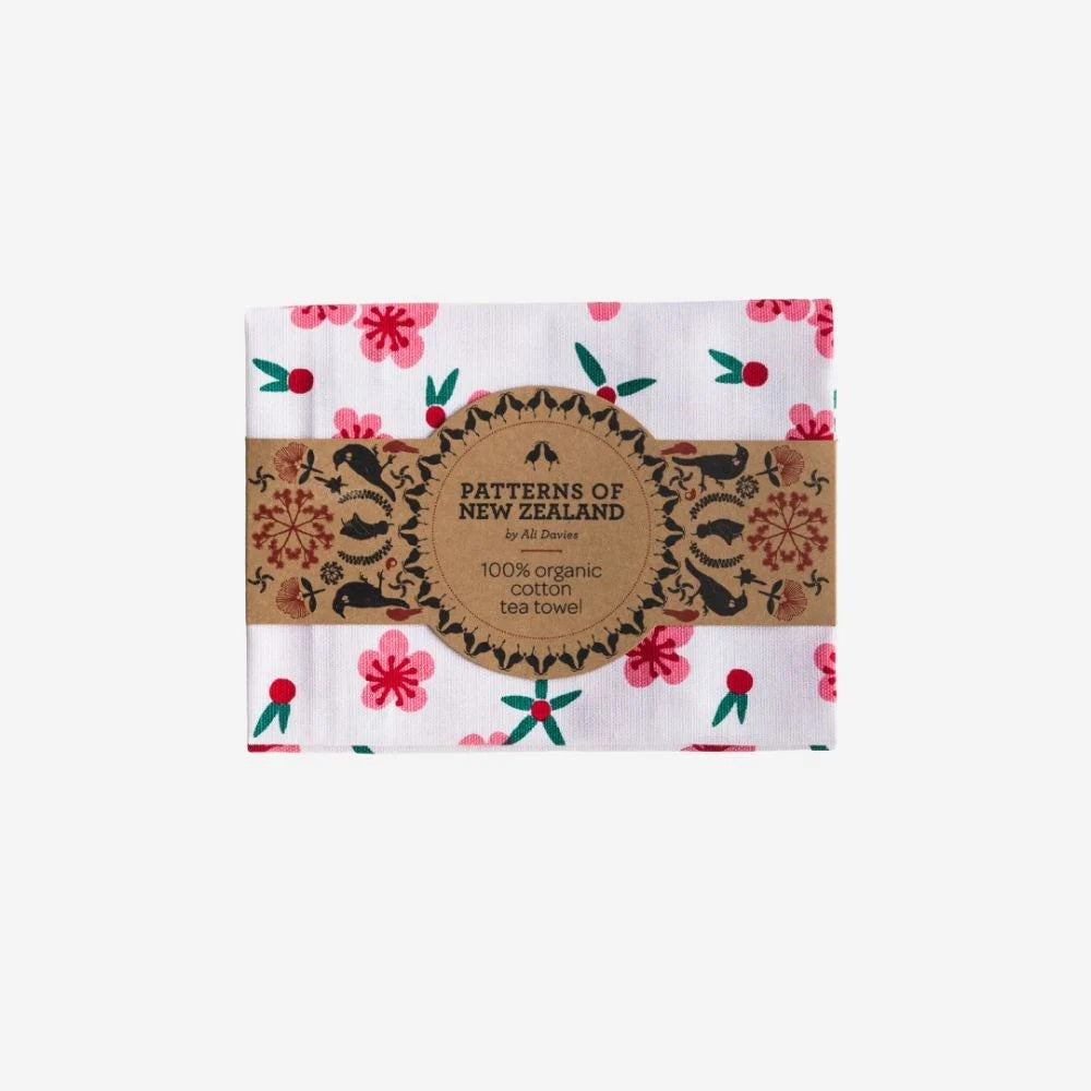 Ali Davies Tea Towel 100% Organic Cotton Manuka