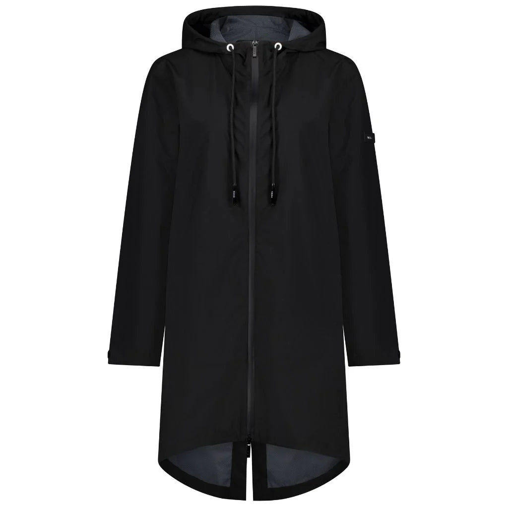 Moke Georgie Raincoat Black