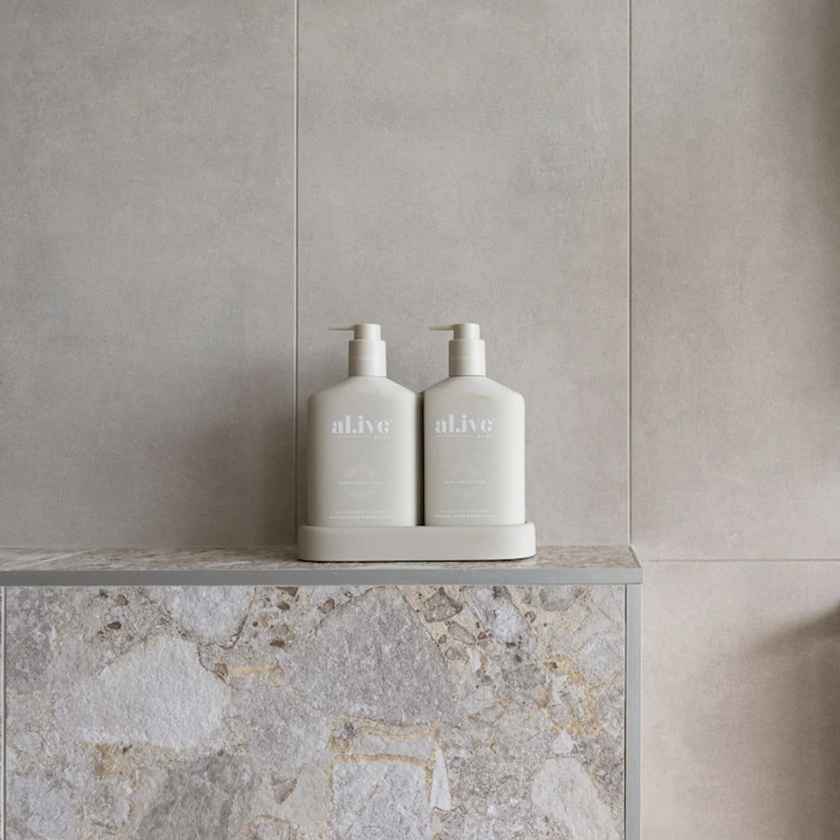 al.ive Wash + Lotion Duo: Sea Cotton + Coconut