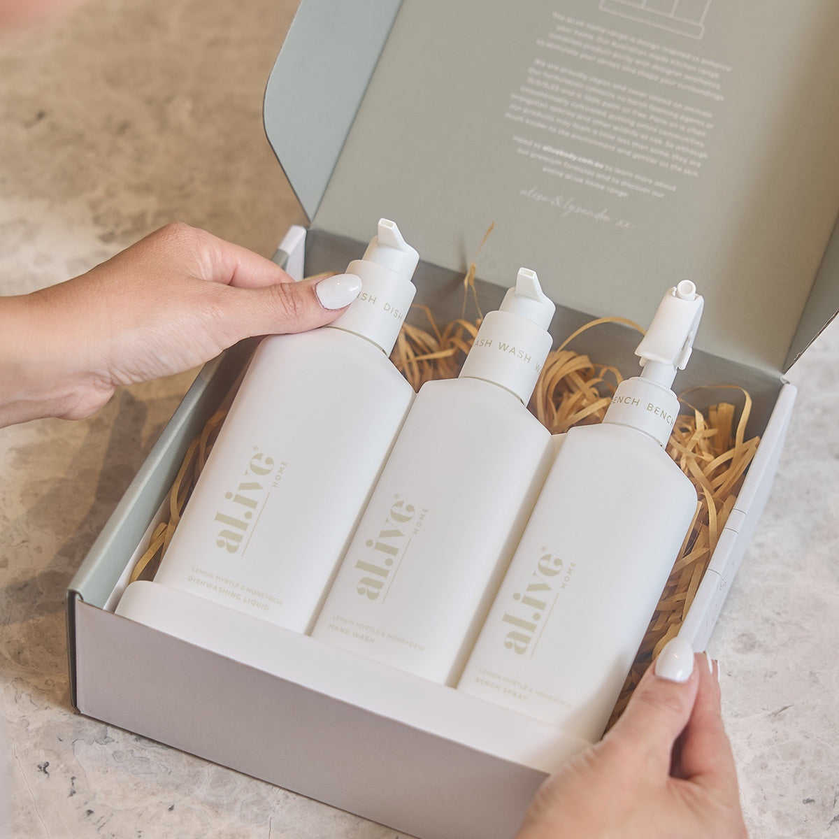 al.ive Kitchen Trio: Lemon Myrtle + Honeydew