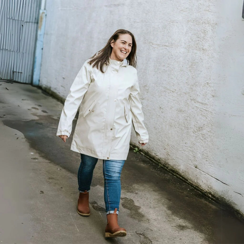 Moke Anika Raincoat Cream