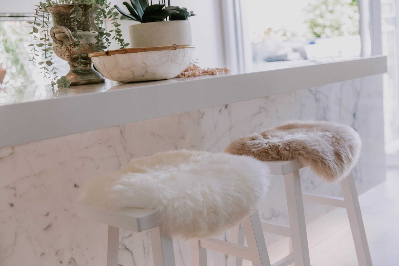 Fibre by Auskin Chair Pad Square Steel