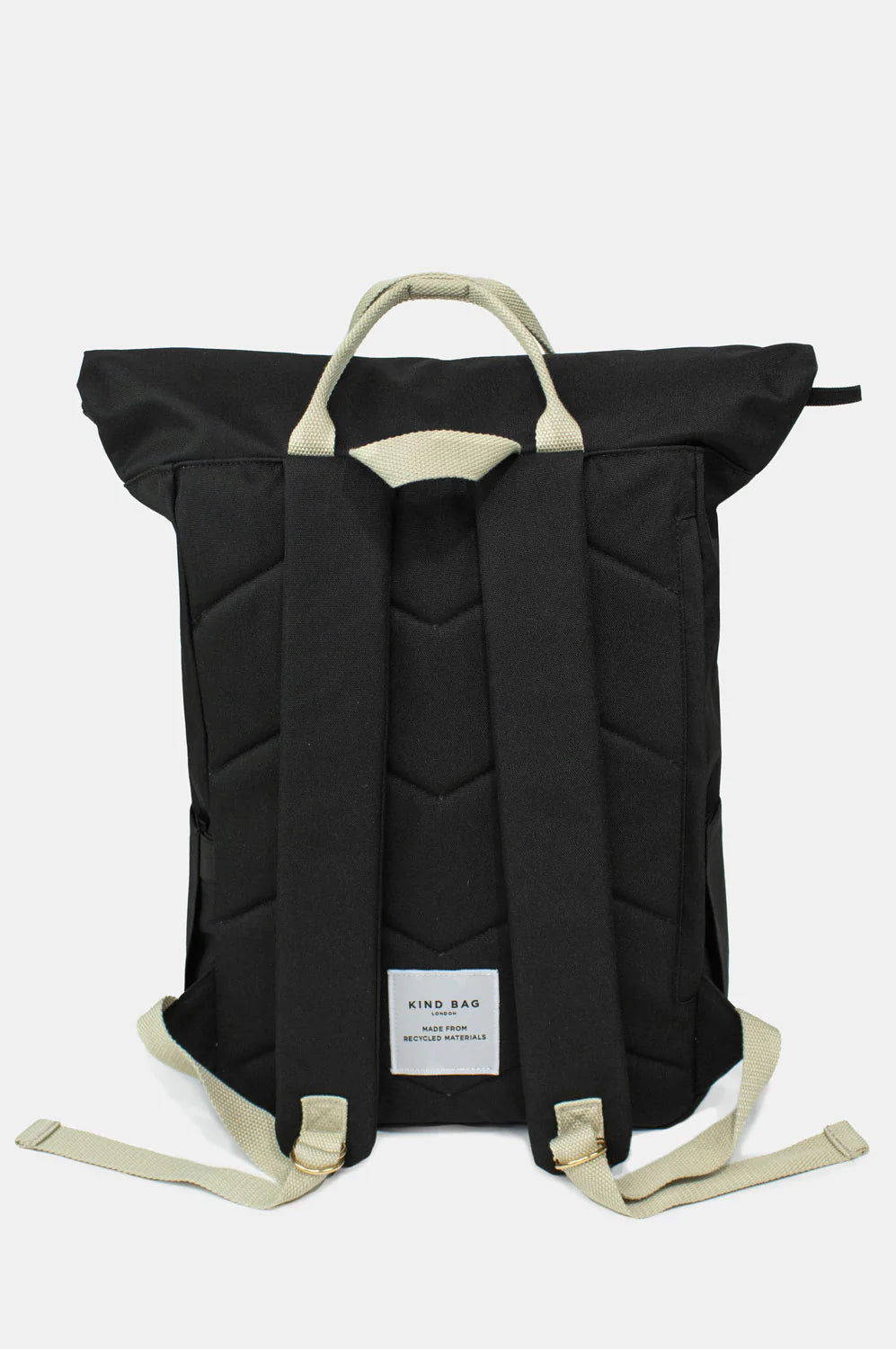 Kind Bag Large Hackney Backpack Pebble Black