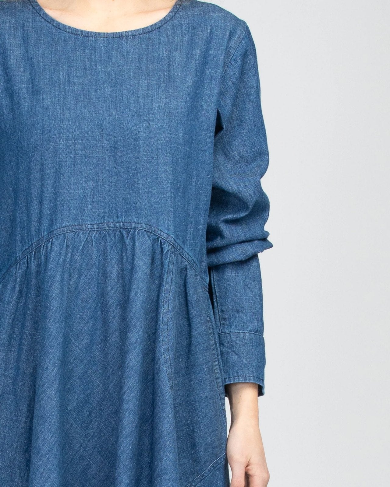 Boom Shankar Guru Dress Mid-Wash Denim