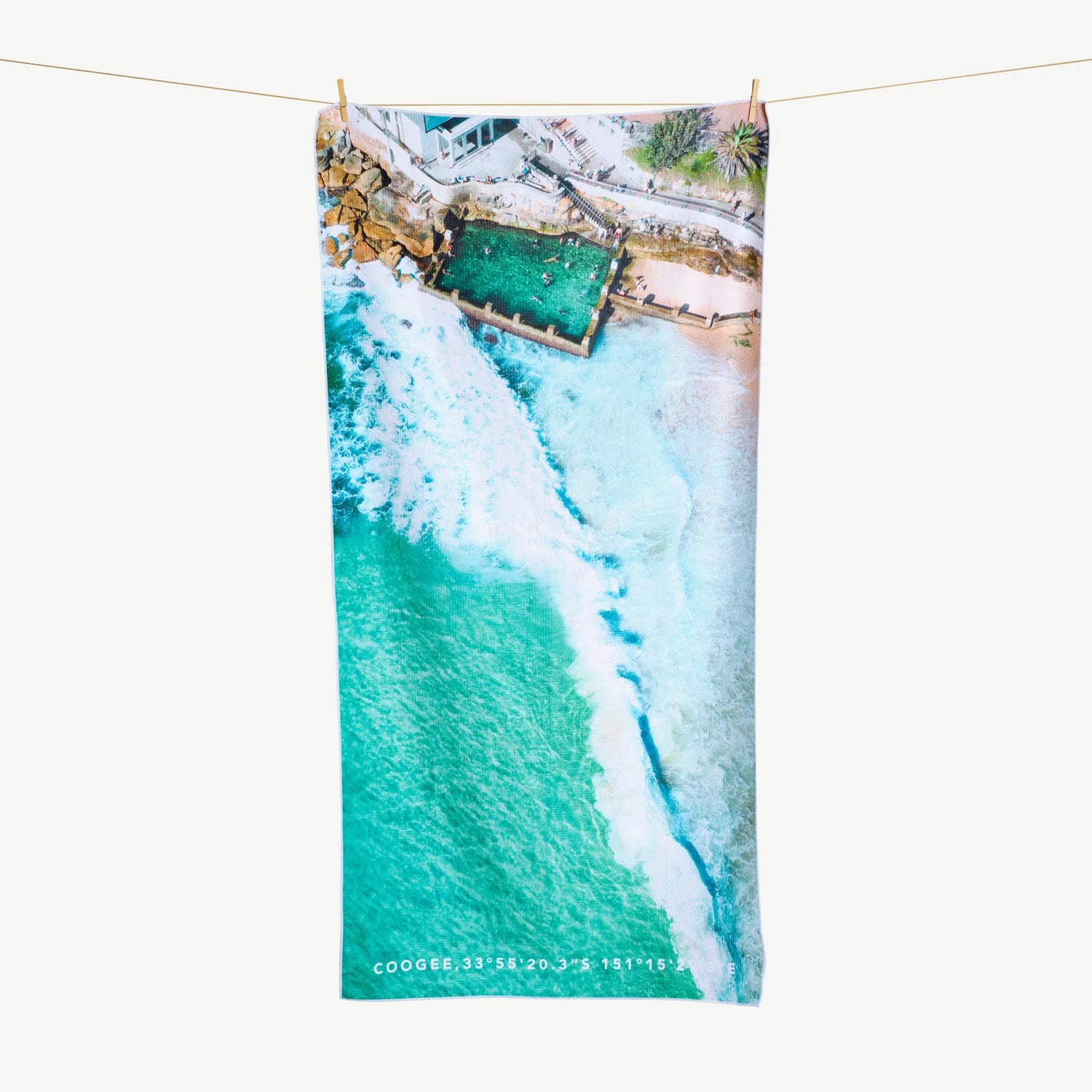 Destination Label Coogee Clarity Beach Towel