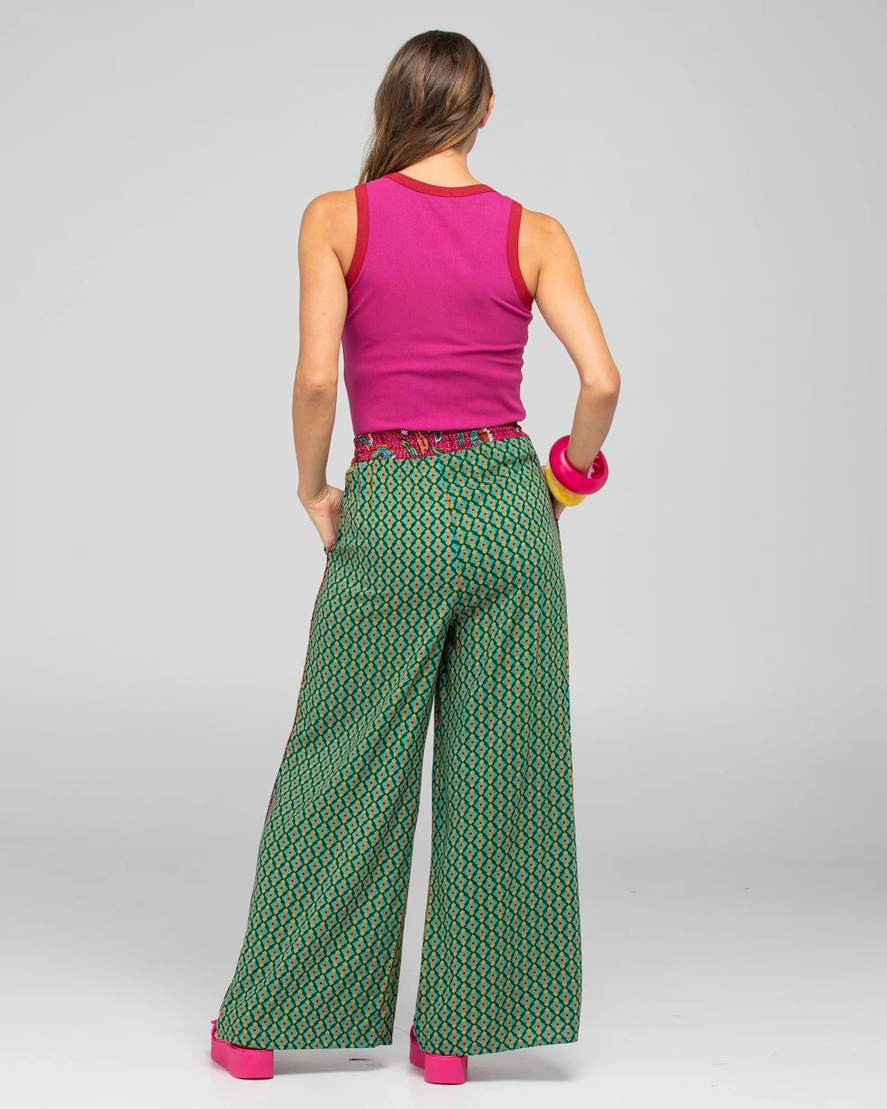 Boom Shankar Bellissimo Tank Top Berry