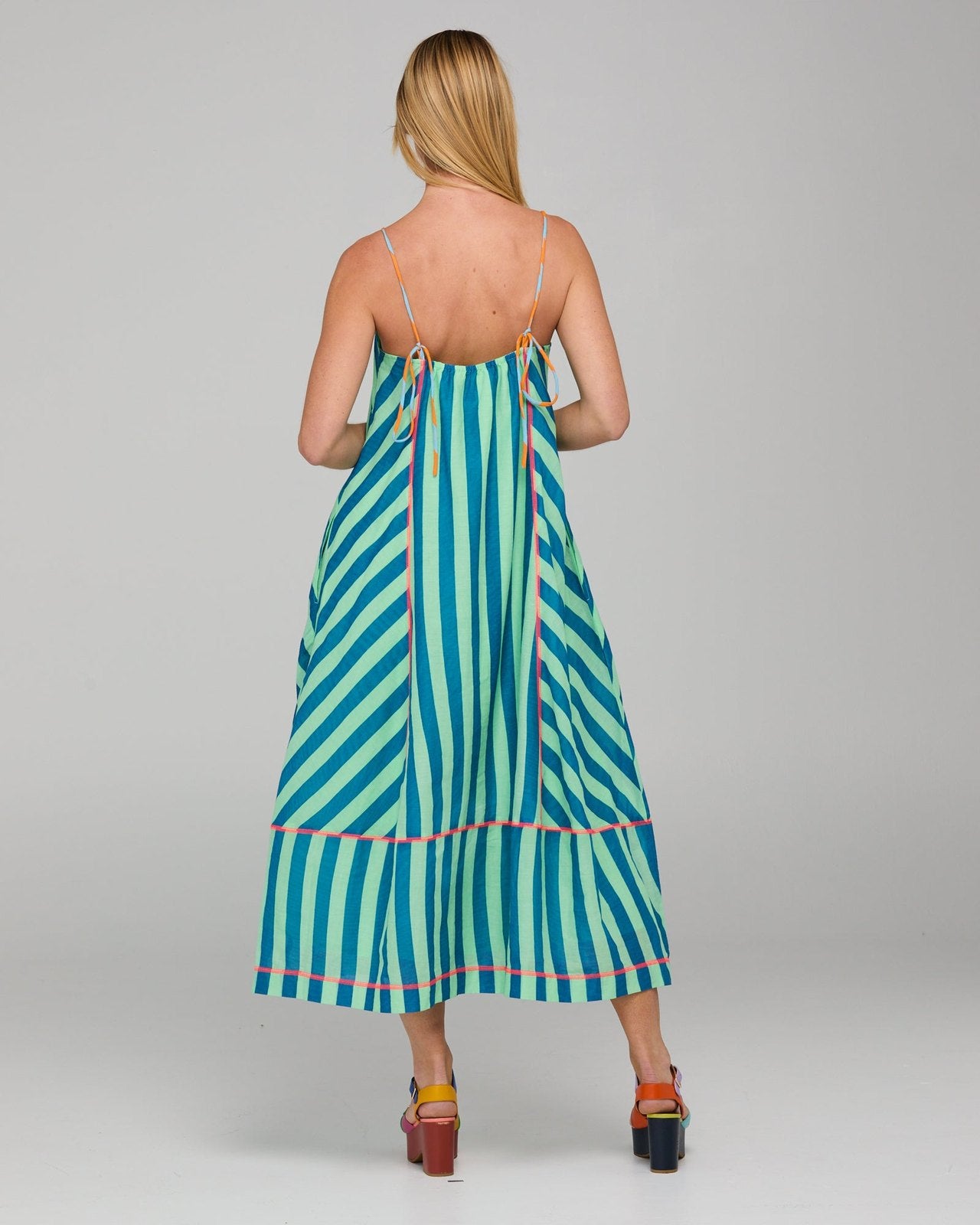 Boom Shankar Sami Dress Capri Blue