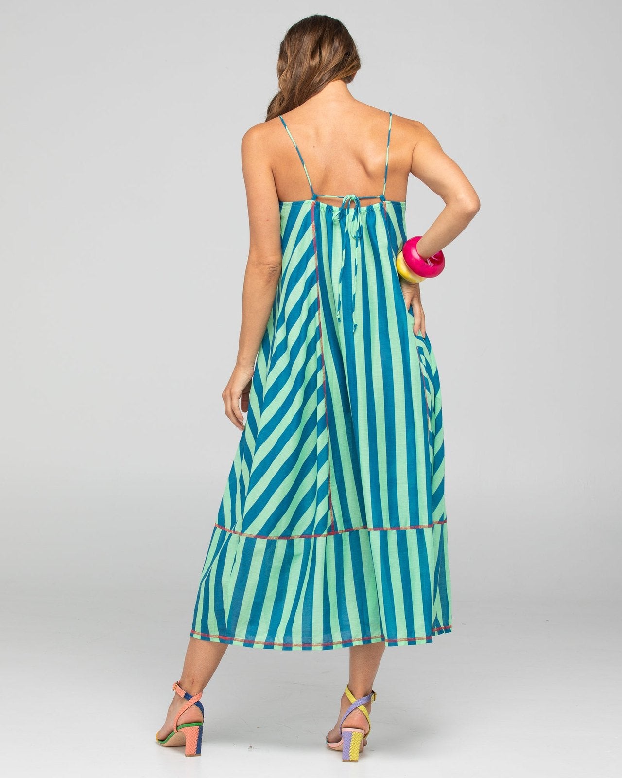 Boom Shankar Sami Dress Capri Blue