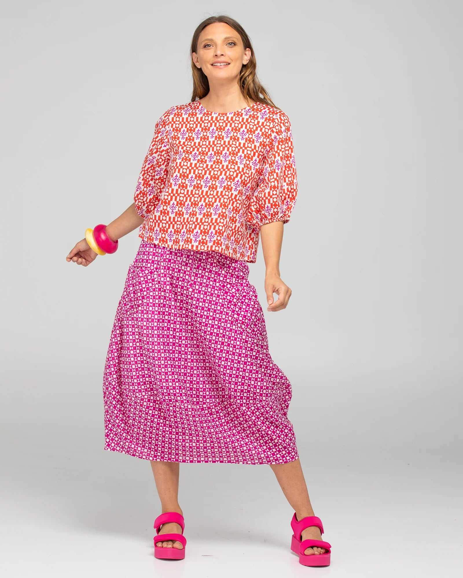 Boom Shankar Guru Skirt Naples Viola