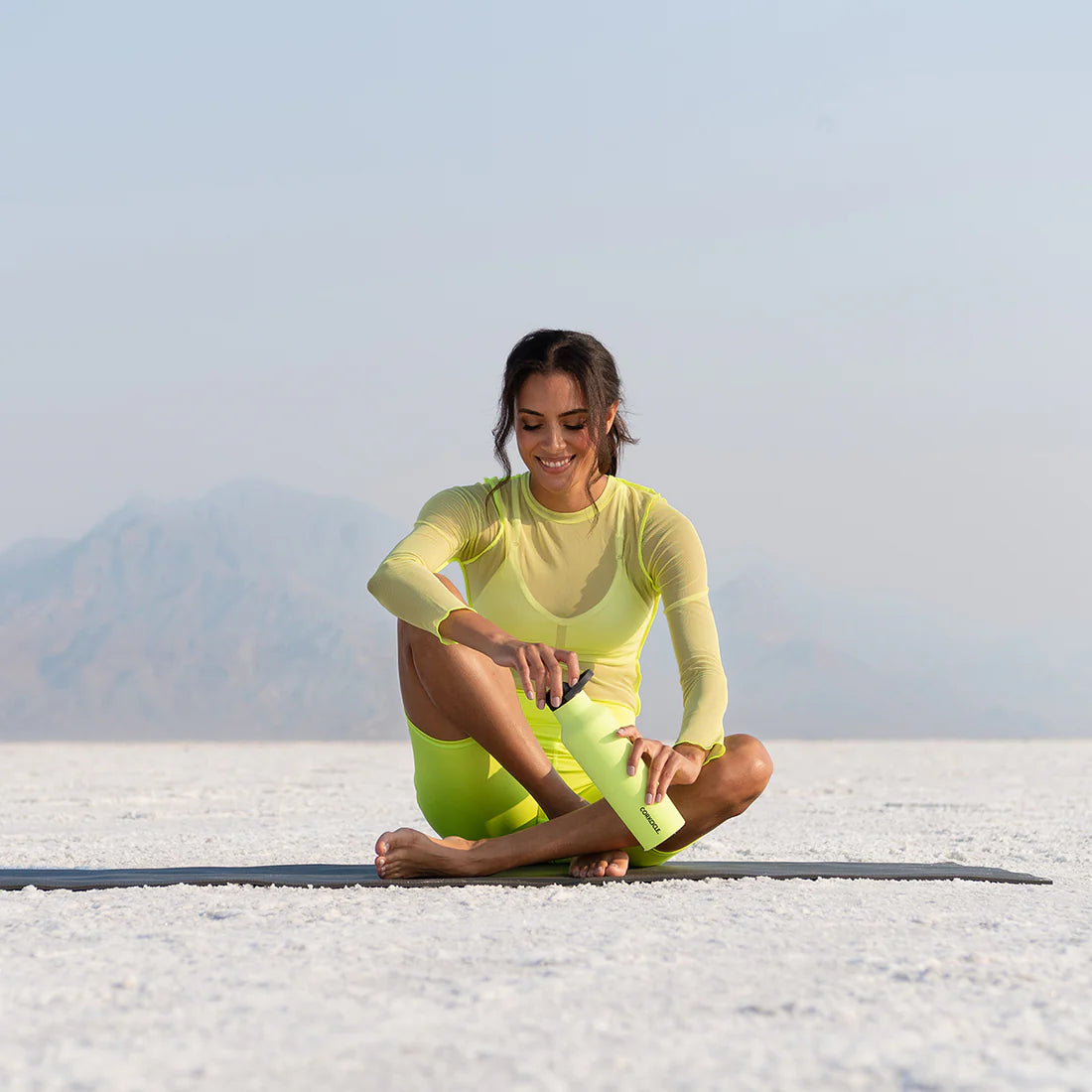 Corkcicle Series A Sports Canteen 600ml - Neon Lights Citron