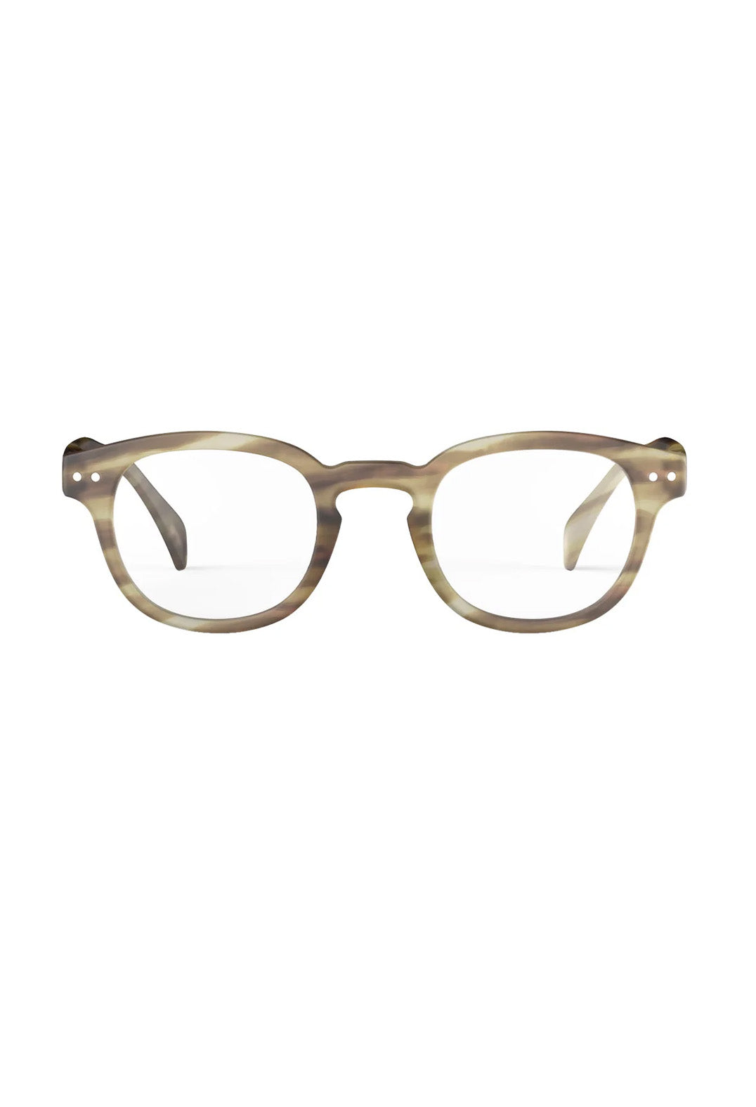 Izipizi #C Readers Velvet Club Smoky Brown