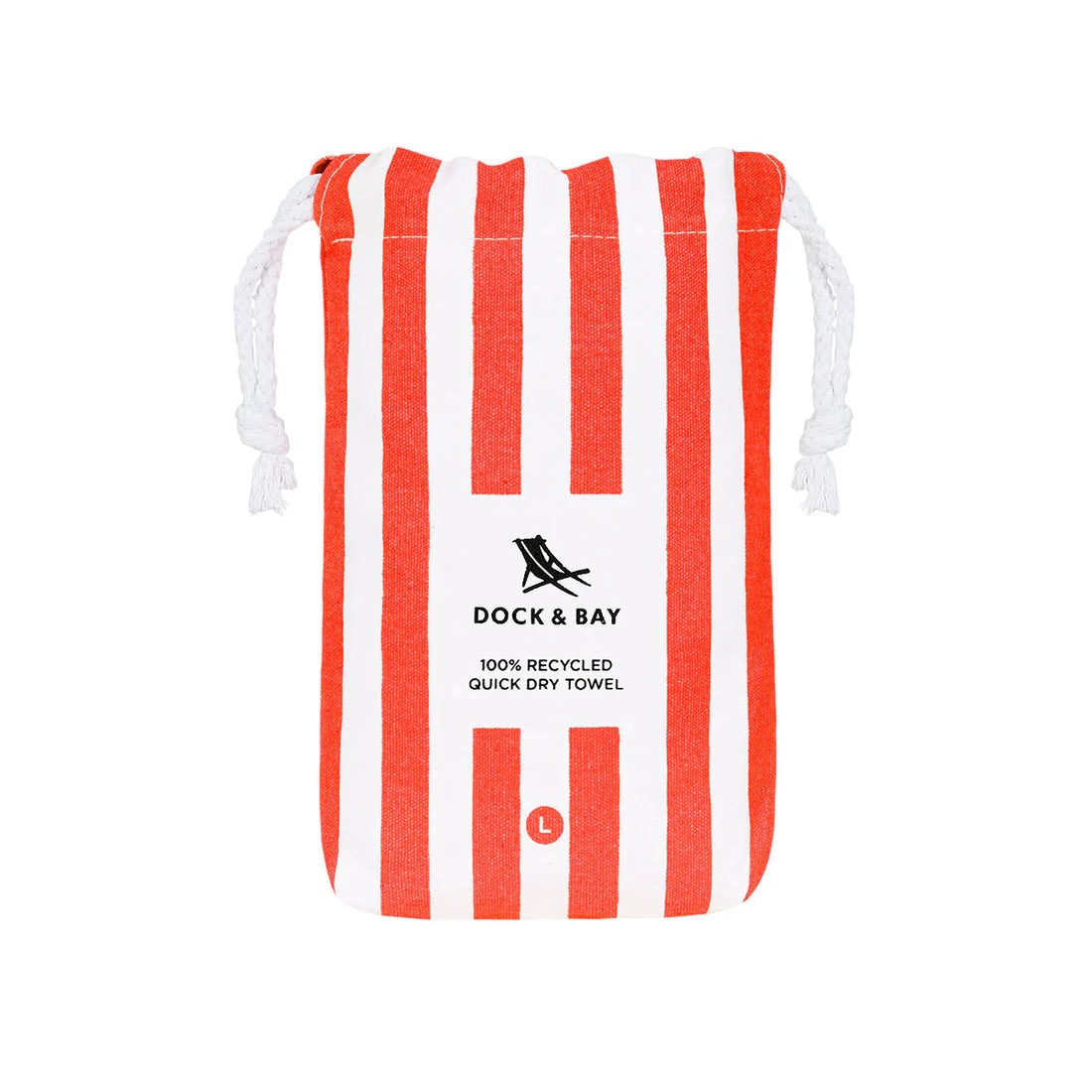 Dock & Bay Beach Towel Large Cabana Collection Waikiki Coral