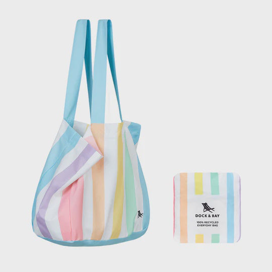 Dock & Bay: Beach Tote Bag M - Unicorn Waves