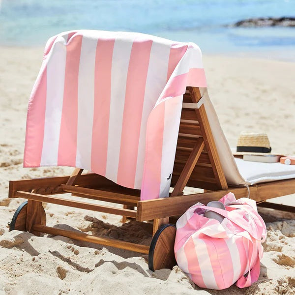 Dock & Bay: Beach Tote Bag M - Malibu Pink