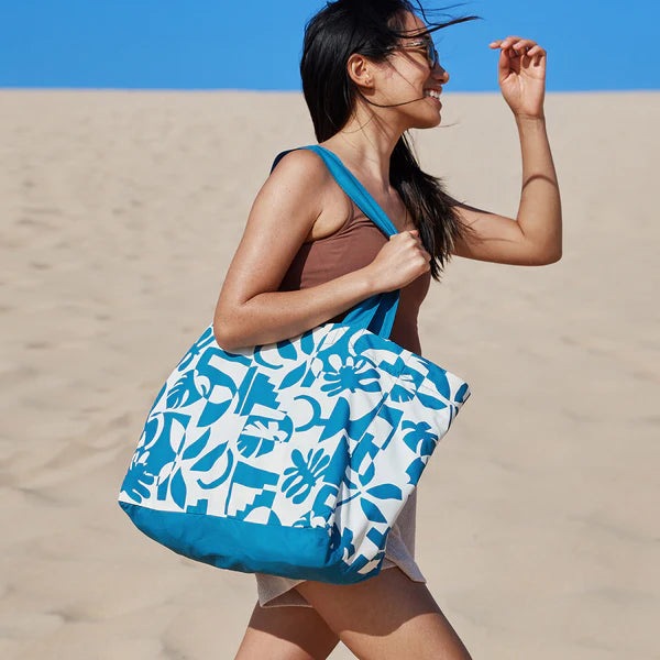 Dock & Bay: Beach Tote Bag M - Marine Dream