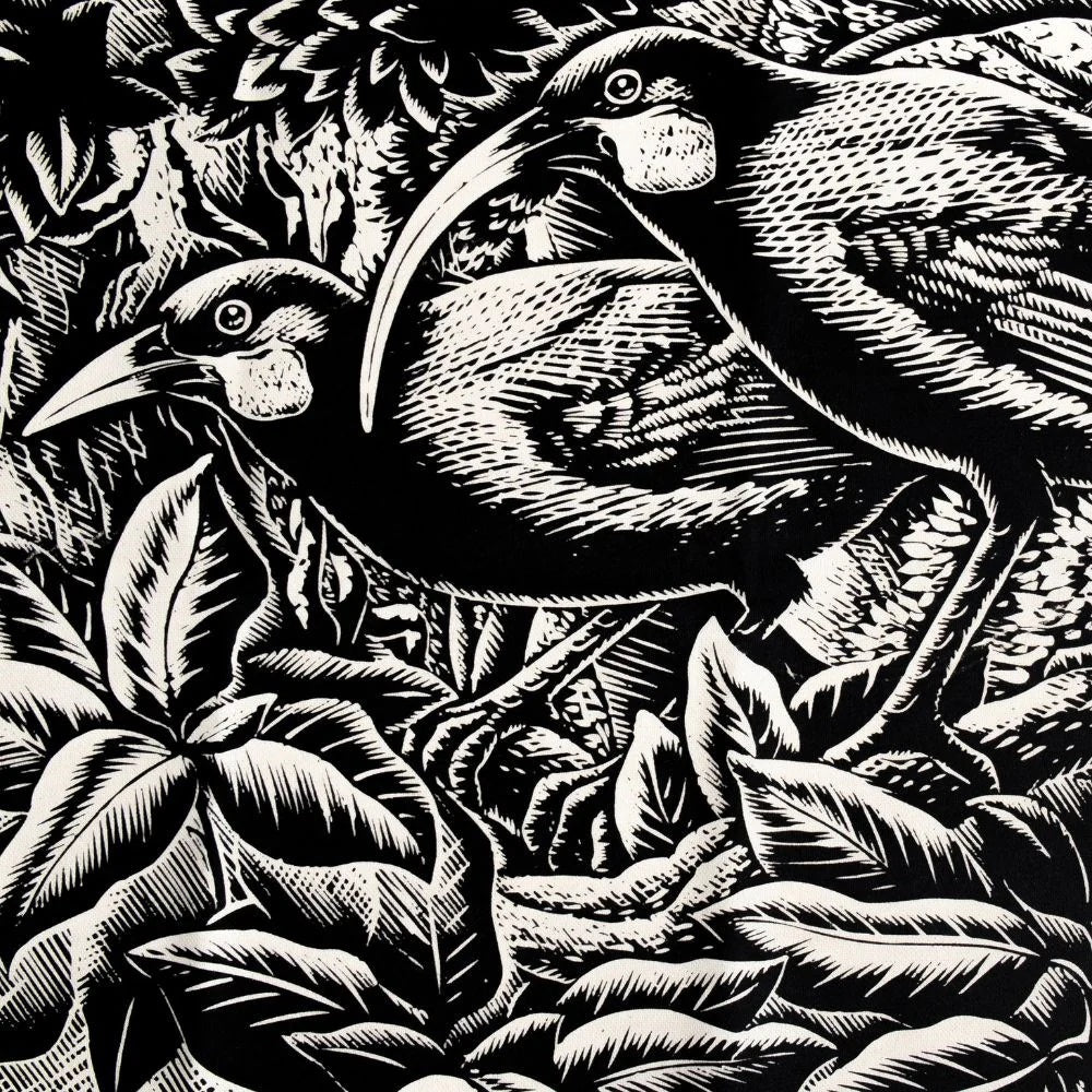 E. Mervyn Taylor 100% Cotton Tea Towel Nga Huia