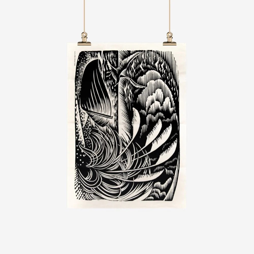 E. Mervyn Taylor 100% Cotton Tea Towel Toi Toi