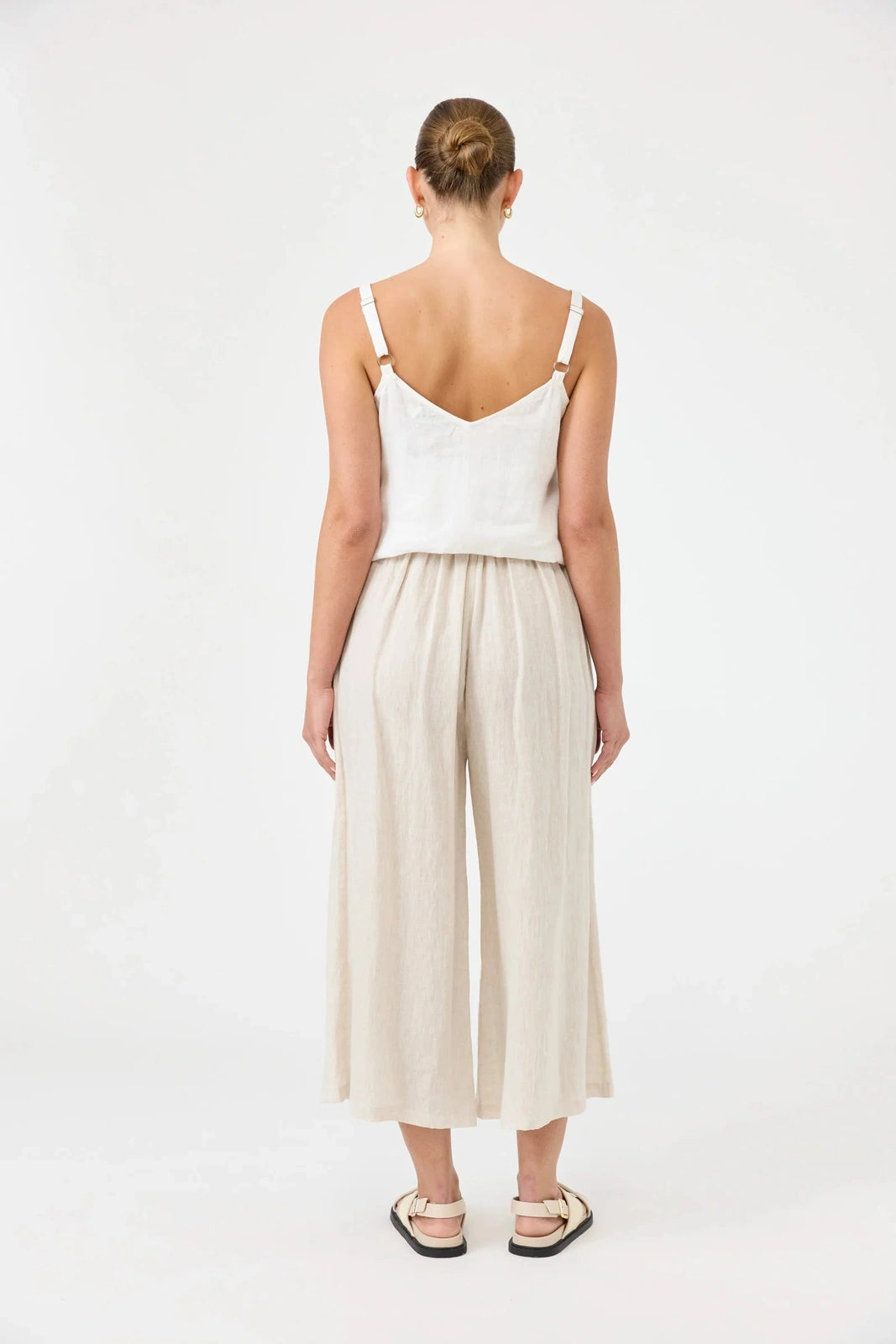 Eb & Ive Studio Crop Pant Tusk