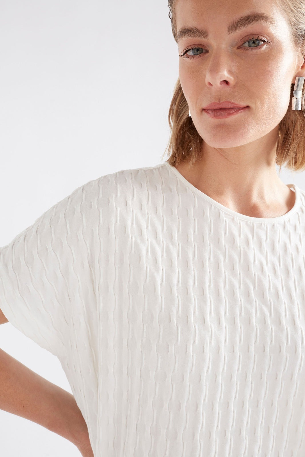 Elk Orta Boxy TShirt White