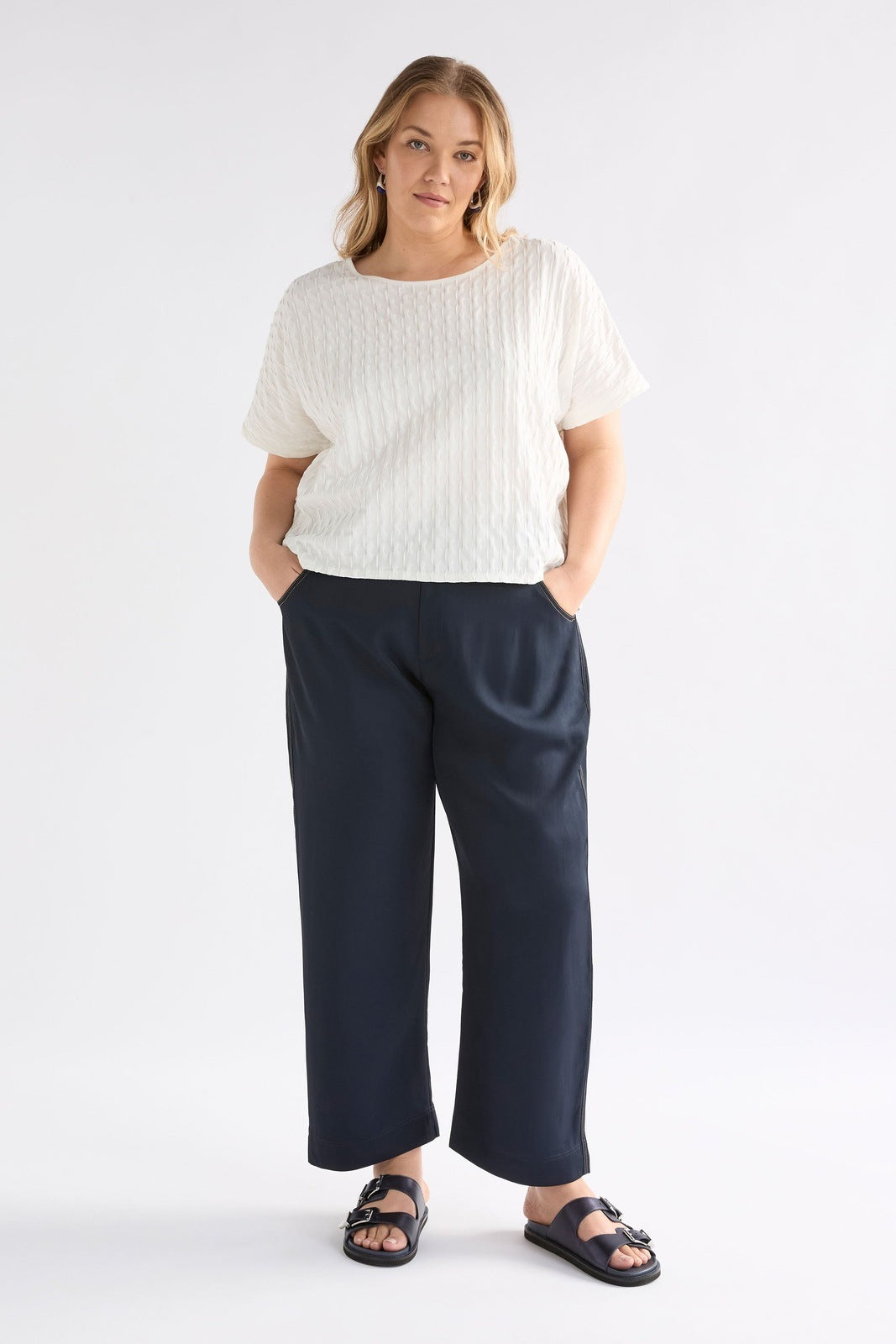 Elk Orta Boxy TShirt White