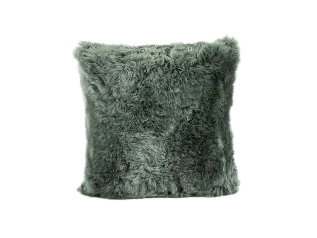 Fibre by Auskin Long Wool Sheepskin Cushion Laurel