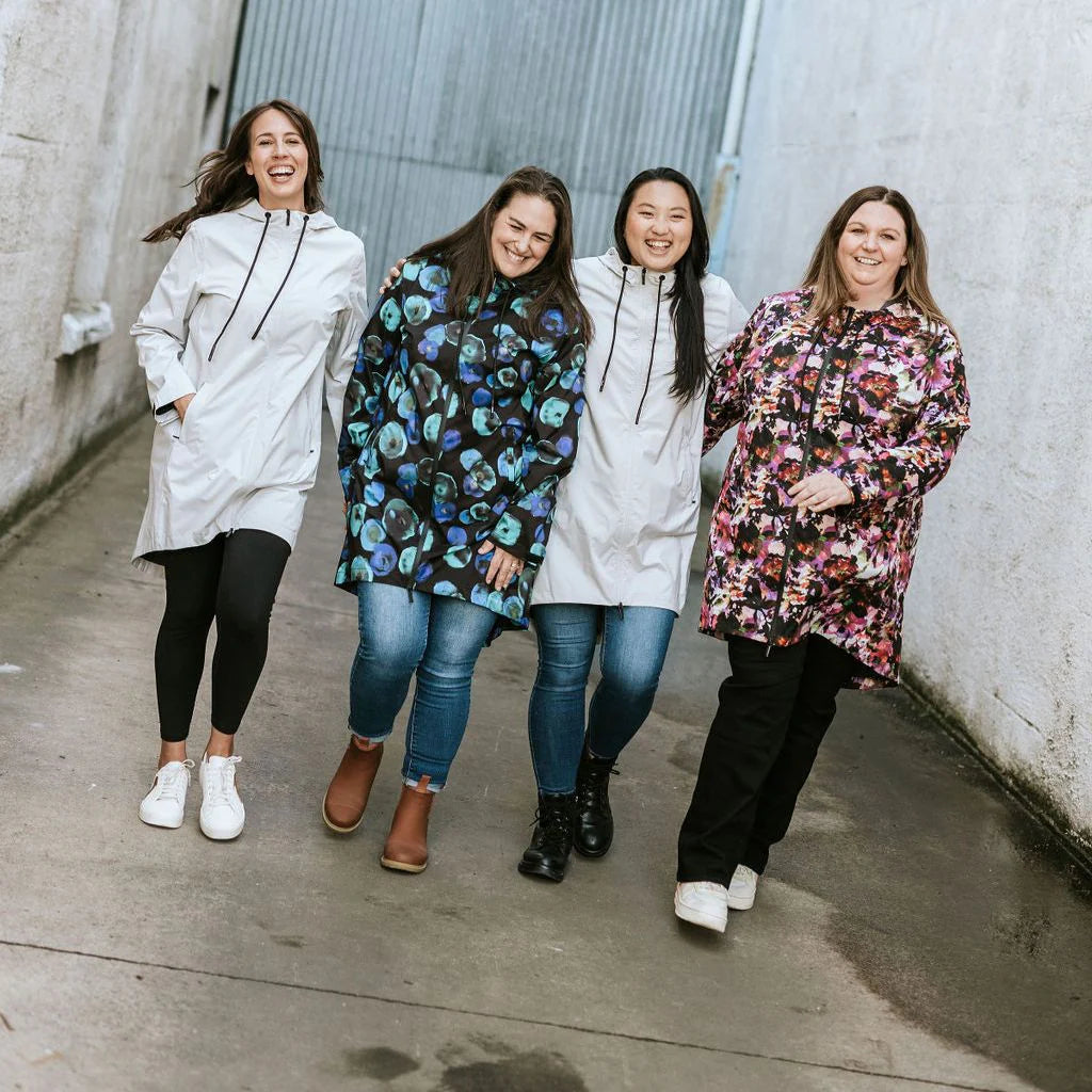Moke Georgie Raincoat Ice Crystal Evie Kemp