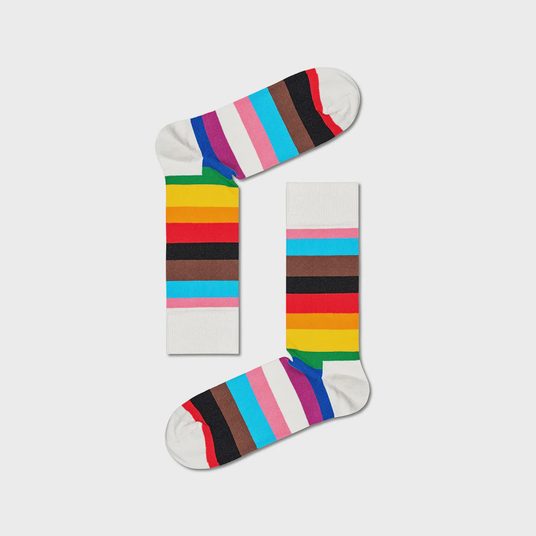 Happy Socks Pride Stripe Socks 0200