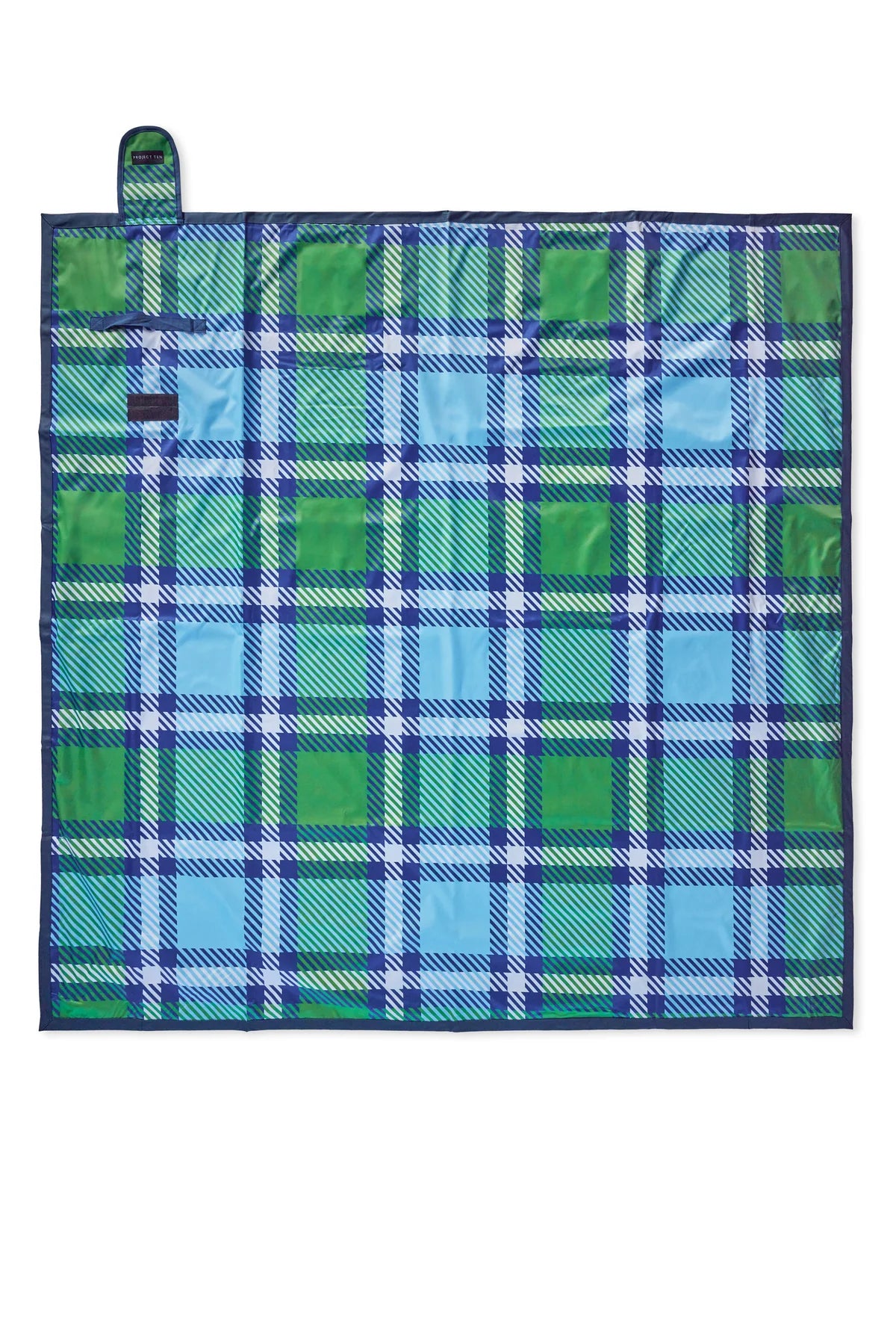Project Ten Tartan Floral Picnic Mat