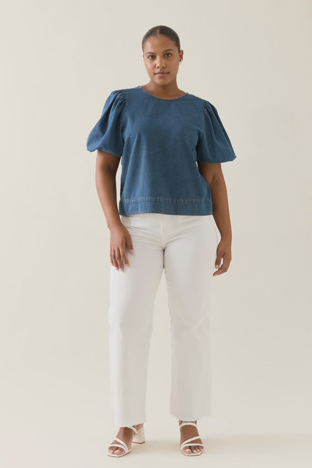 Isle of Mine Sofie Denim Top Drift