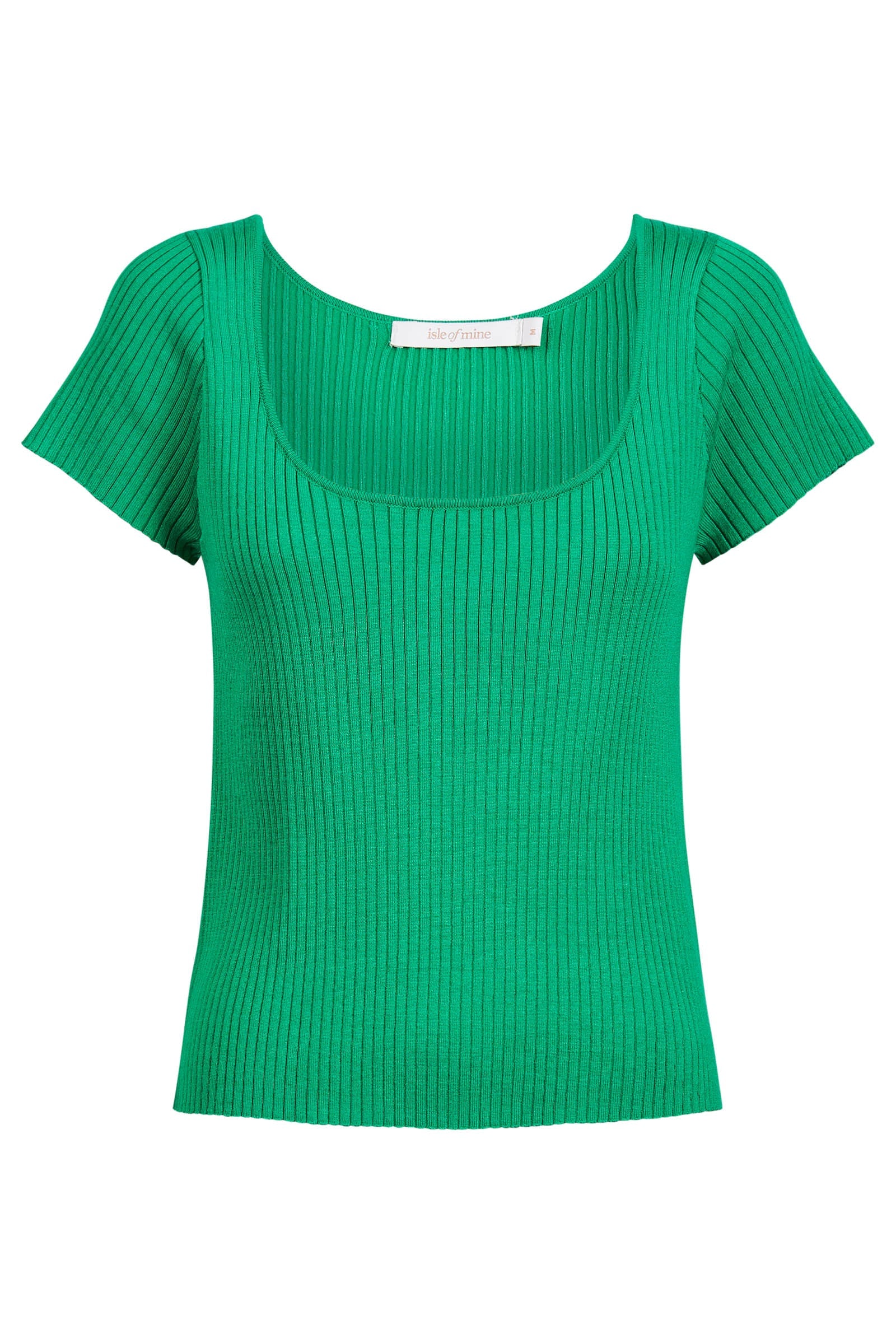Isle of Mine Adele Knit Tshirt Green