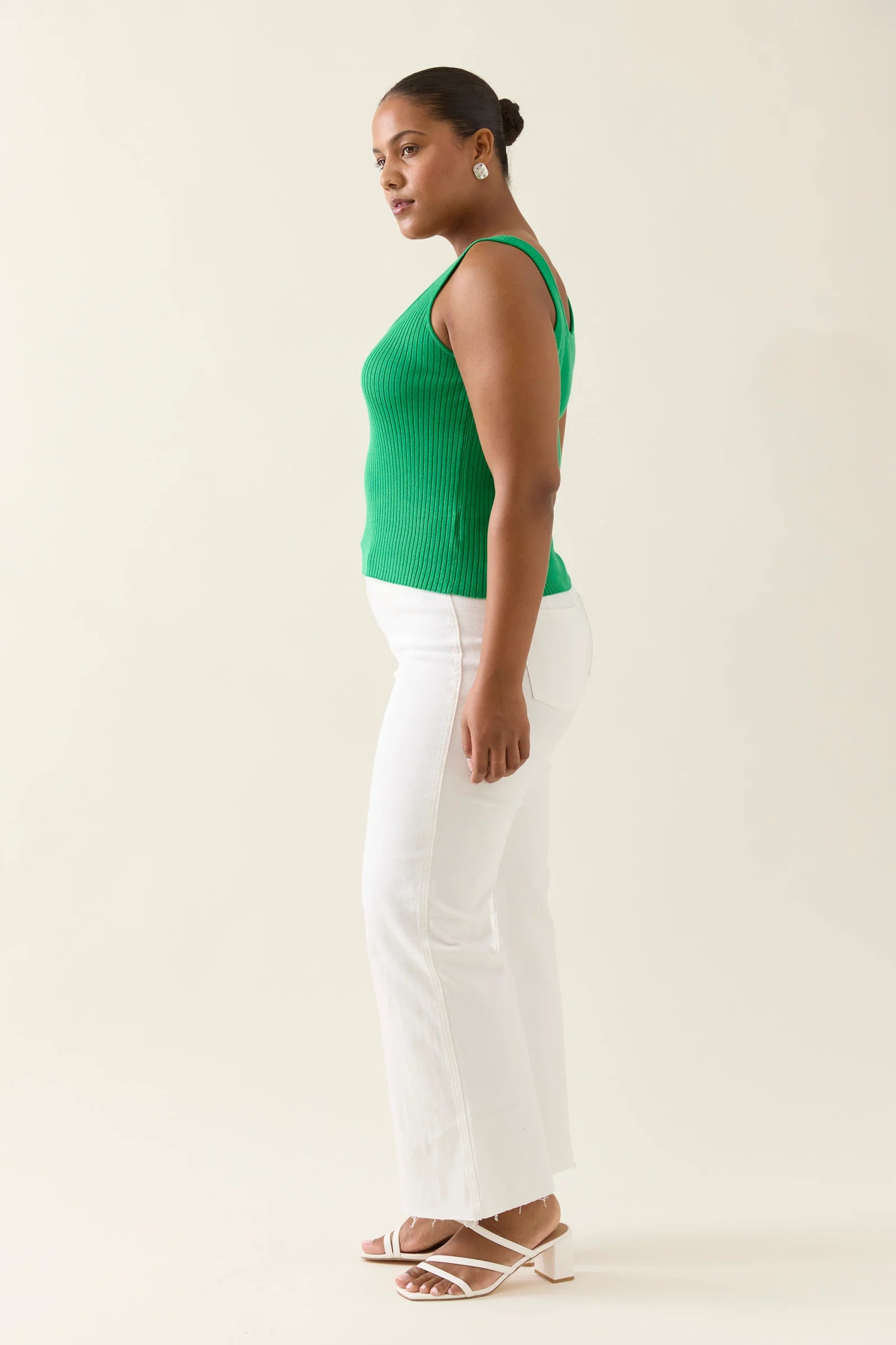 Isle of Mine Adele Tank Green