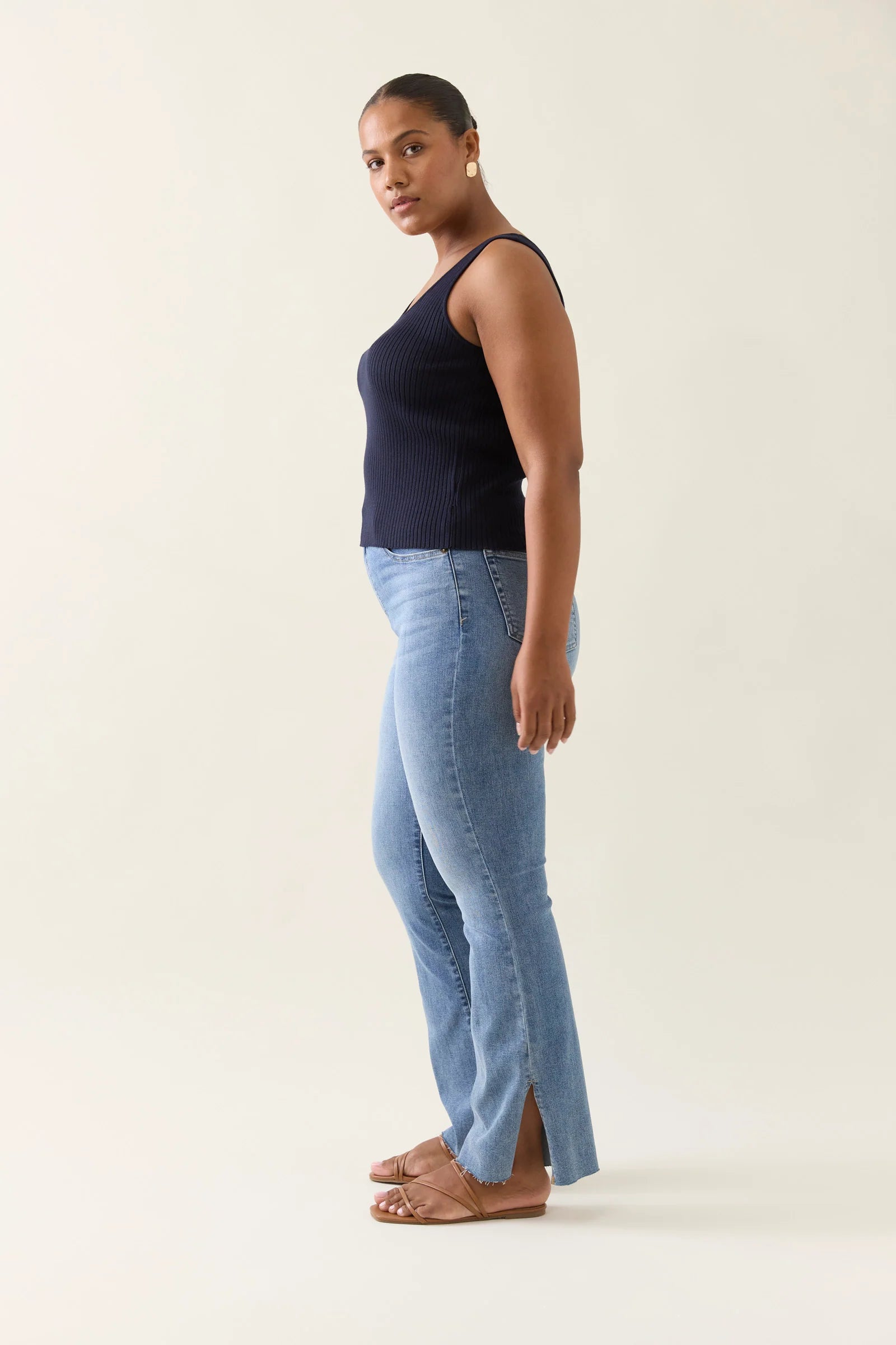 Isle of Mine Adele Tank Navy