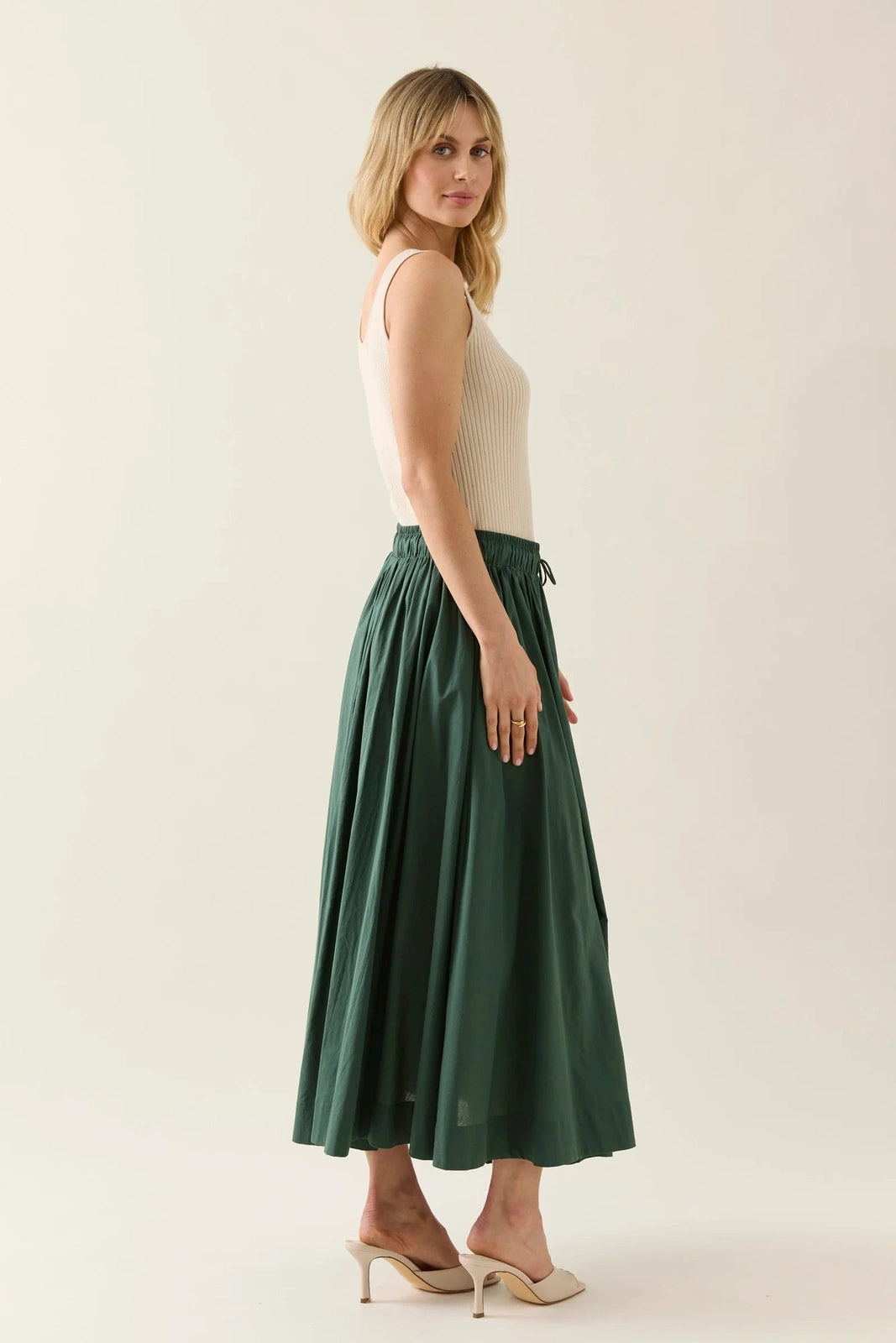 Isle of Mine Aurora Maxi Skirt Myrtle