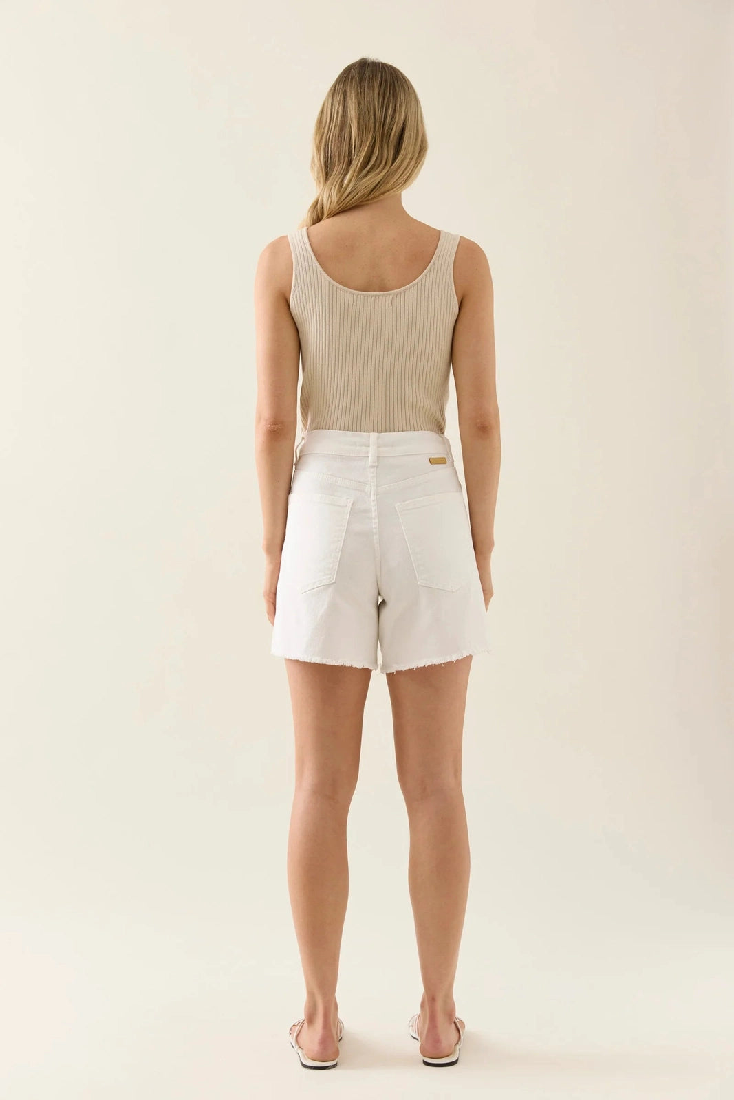 Isle of Mine Duke Denim Shorts Salt
