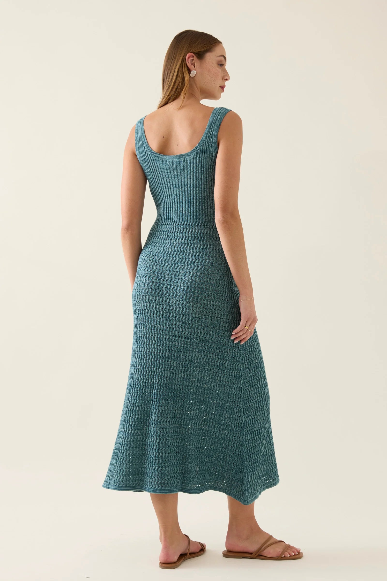Isle of Mine Ida Knit Tank Dress Baltic