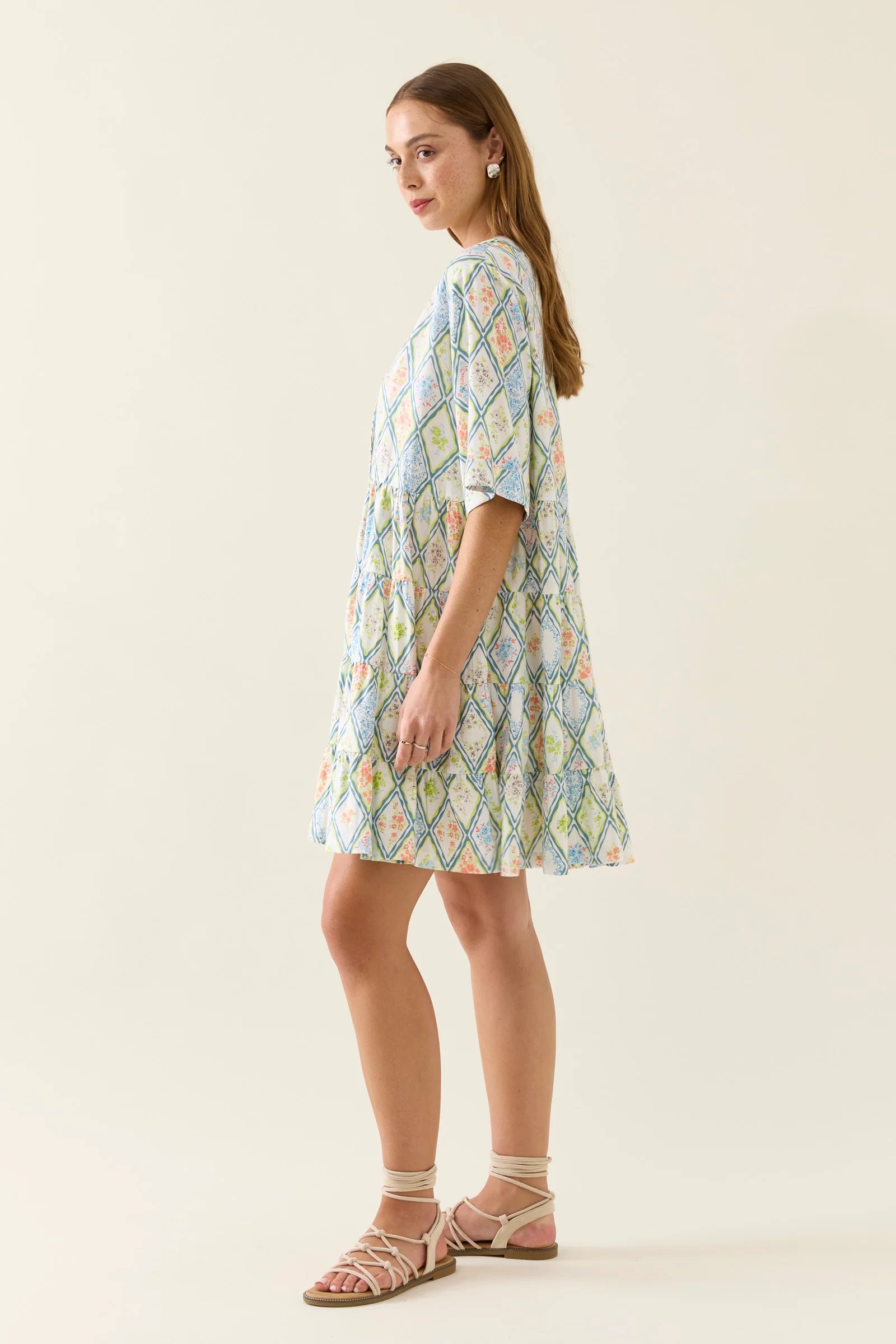 Isle of Mine Ingrid Button Dress Tile