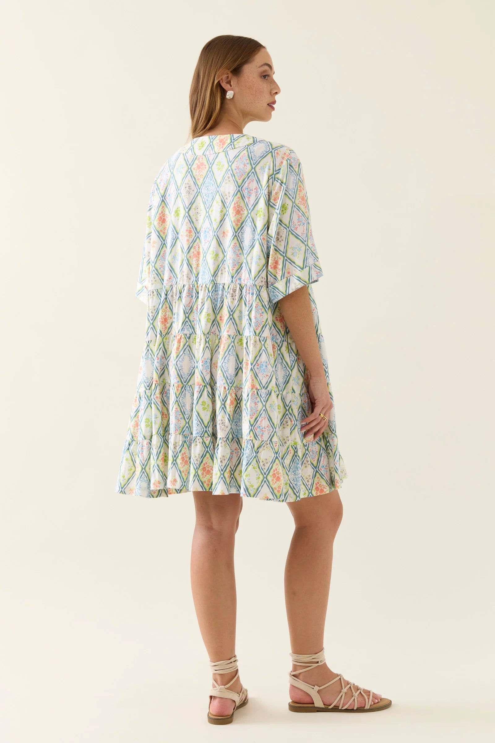Isle of Mine Ingrid Button Dress Tile