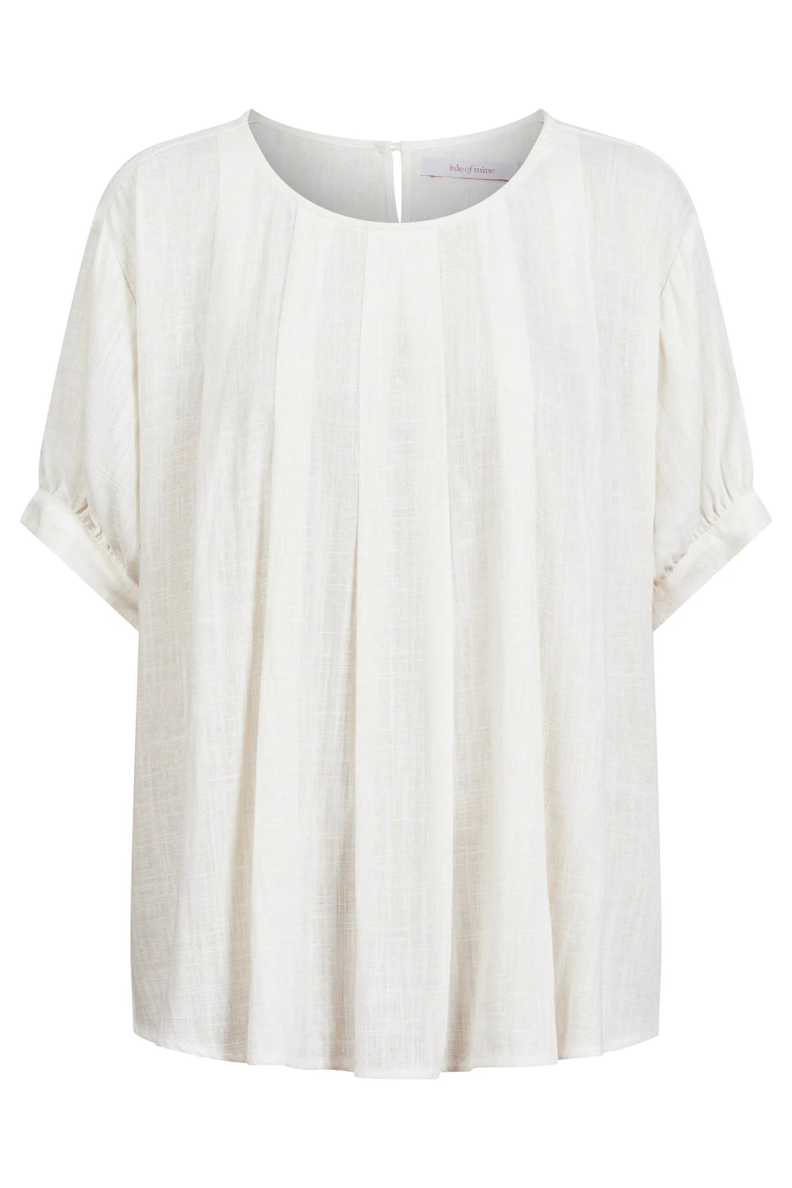 Isle of Mine Ingrid Pleat Top Lotus