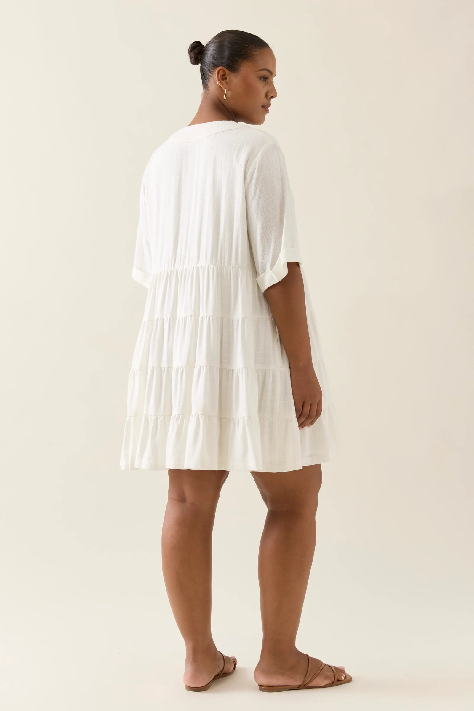 Isle of Mine Ingrid Button Dress Lotus