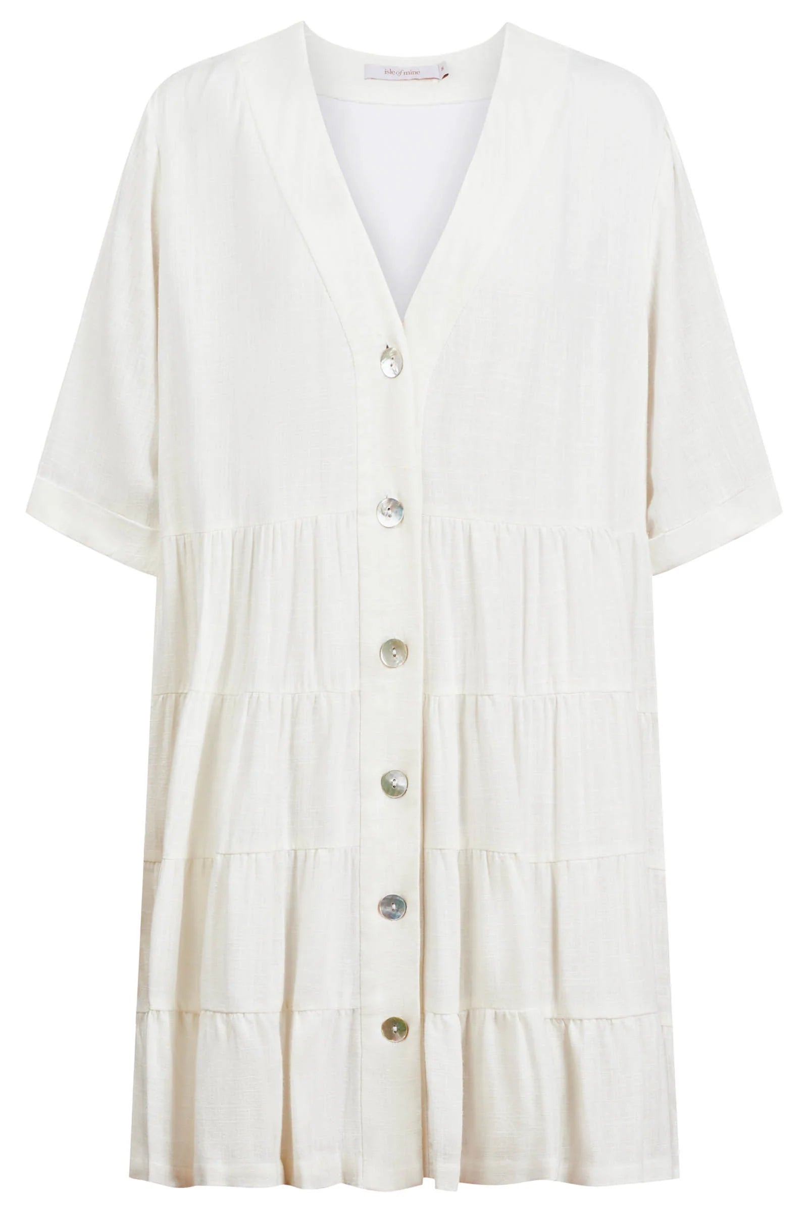 Isle of Mine Ingrid Button Dress Lotus