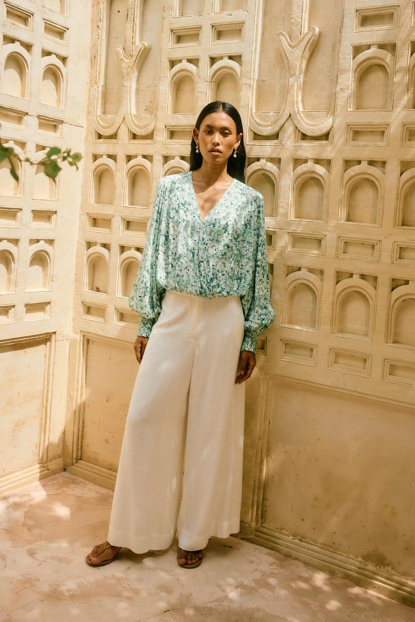 Isle of Mine Oline Cropped Top Jasmine