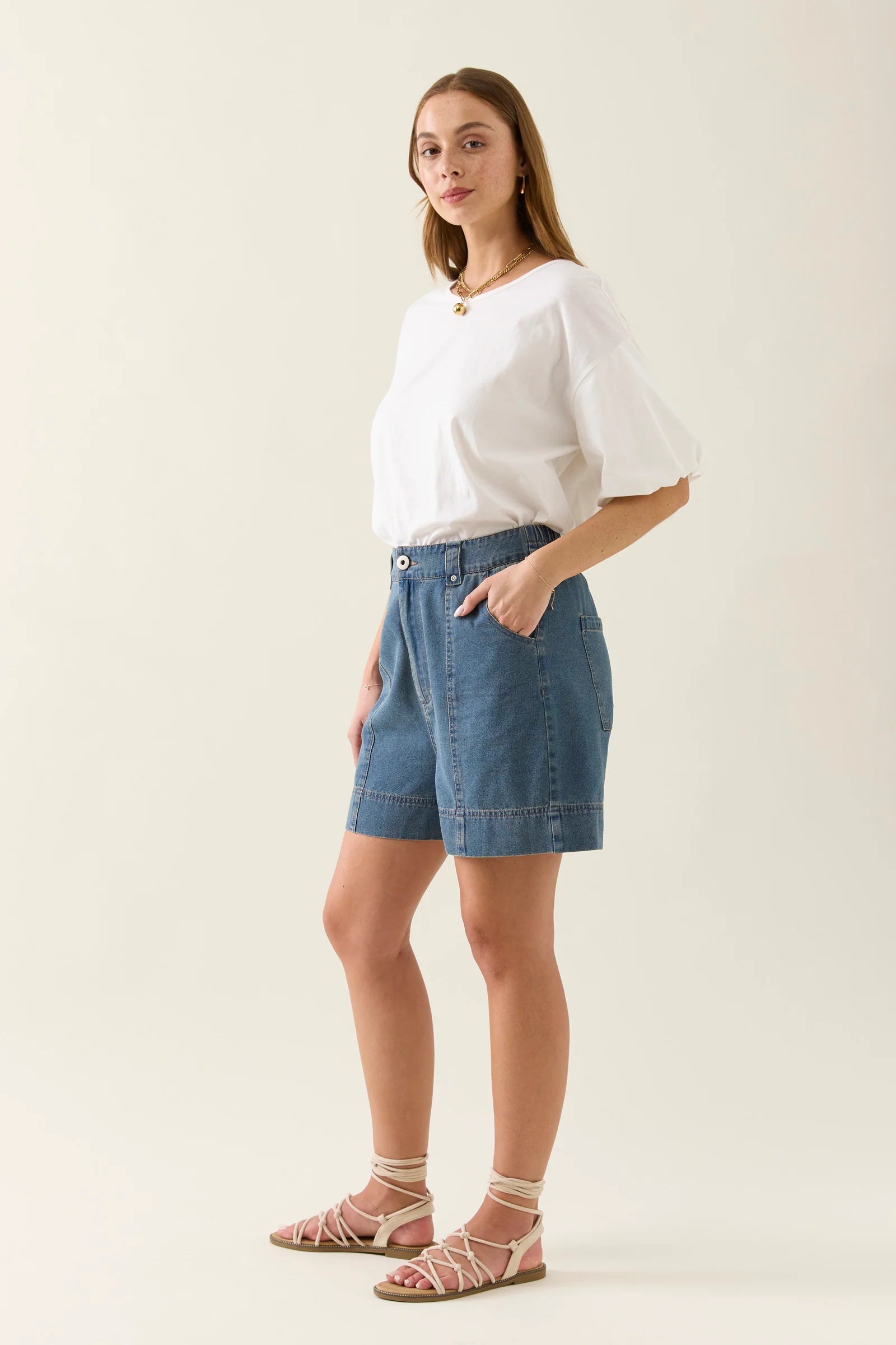 Isle of Mine Sofie Denim Short Drift