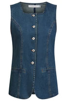 Isle of Mine Sofie Denim Vest Drift